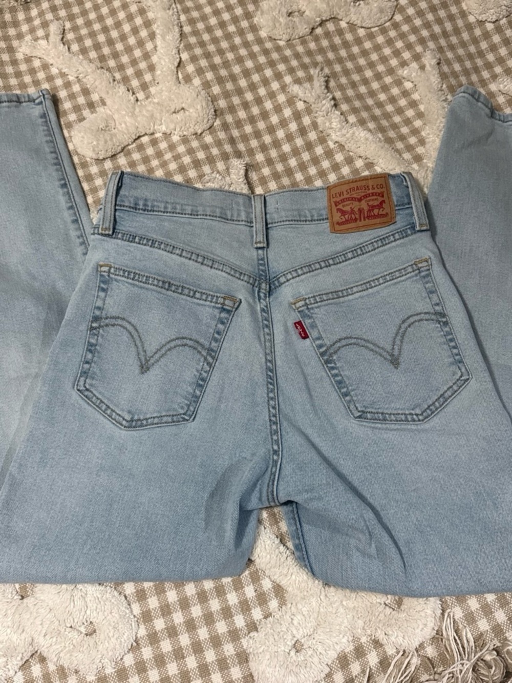 Levi's Light Blue Straight-Leg Women's Jeans